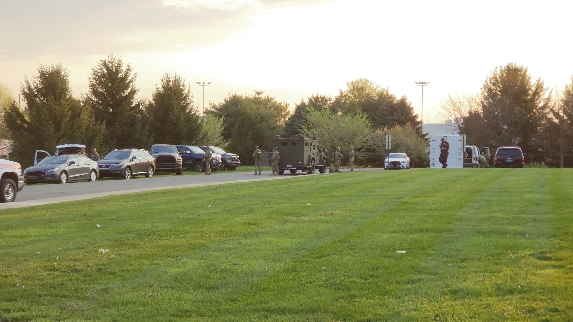 Police on scene near Wawa Route 100 Upper Macungie Township